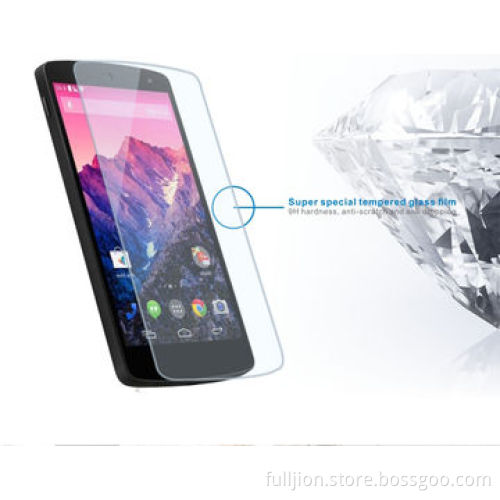 0.2mm 2.5D Curved Edge Round Angle Tempered-glass Screen Protector for LG Nexus 5